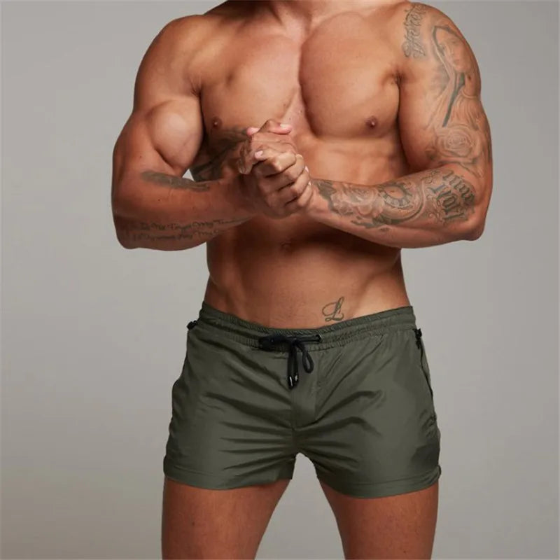 Summer Swimsuit 2026 Man board shorts Swimming Beach Shorts For Men Swimwear Swim Trunks Bathing mayo Surf short de bain homme