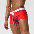 New Fashion Swimwear Men Breathable Men's Swimsuits Trunks Boxer Briefs Sunga SwimSuits Maillot De Bain Beach Shorts
