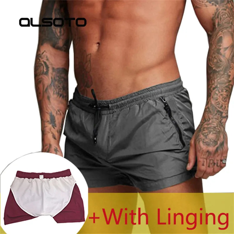 Summer Swimsuit 2026 Man board shorts Swimming Beach Shorts For Men Swimwear Swim Trunks Bathing mayo Surf short de bain homme