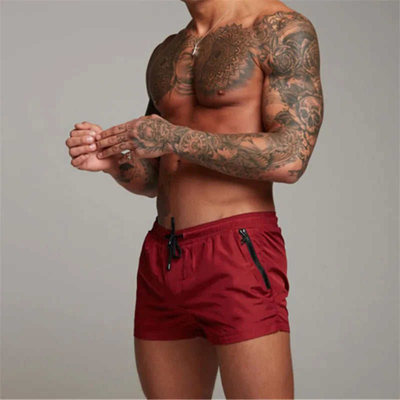Summer Swimsuit 2026 Man board shorts Swimming Beach Shorts For Men Swimwear Swim Trunks Bathing mayo Surf short de bain homme