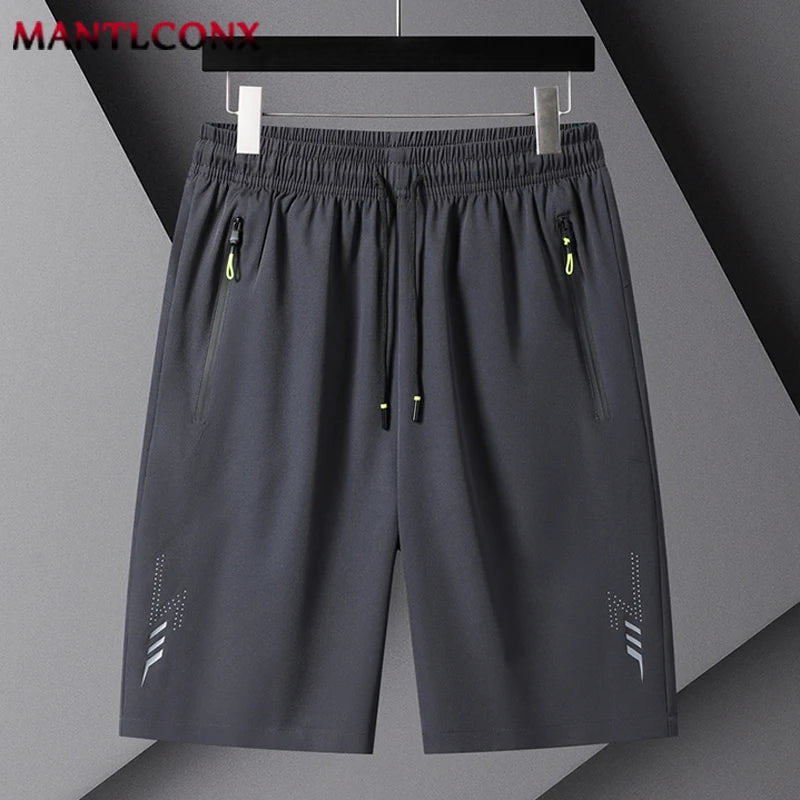Men's Shorts Quick Dry Elastic Workout Short Pants Summer Casual Gym Fitness Training Running Sports Shorts Men Jogging Bottom