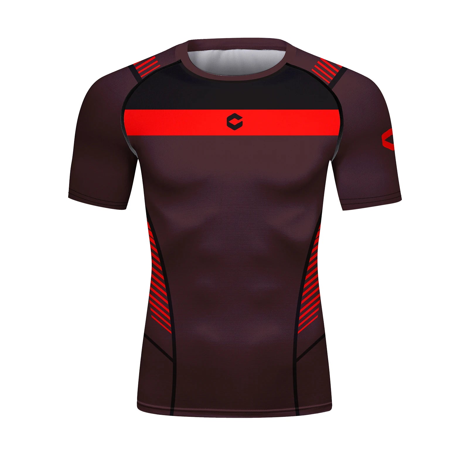 Cody Men Athletic Sportswear Compression Gym Fitness T-shirts Tight Boxing Jersey  jiu jitsu Bjj Rashguard Muay Thai Teeshirt 