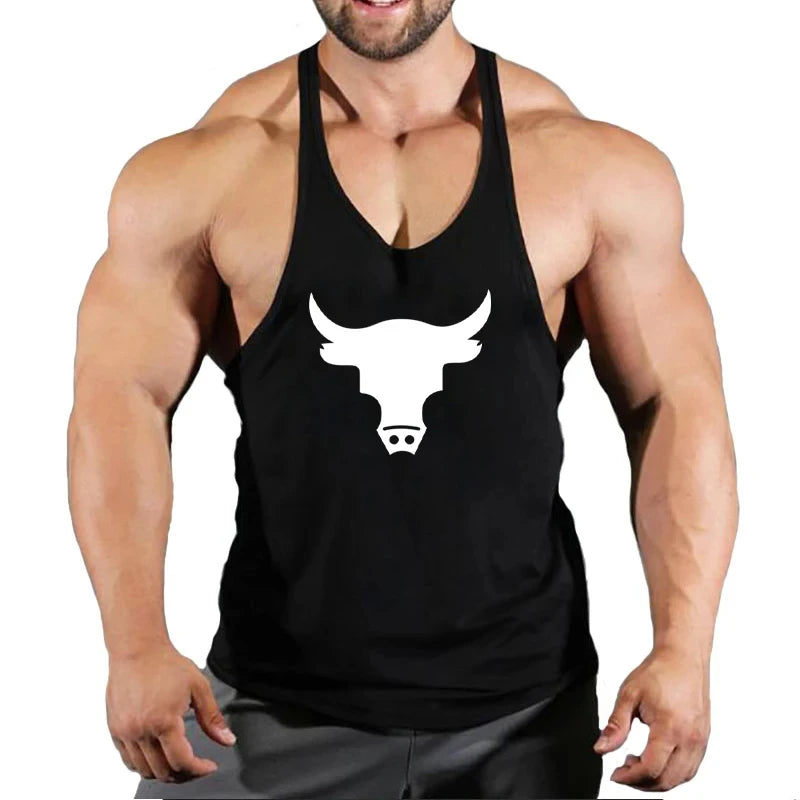Gym Shirt Gyms Man Workout Bodybuilding Men Sportswear Men's Clothes Tank Top Vest Clothing Muscle Singlet Fitness Undershirt