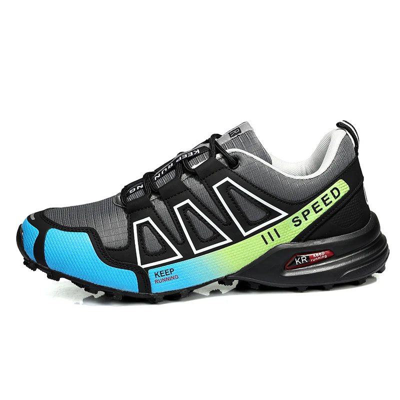 Hiking Shoes Men's Outdoor Rubber-Soled Non-Slip Tactical Training Shoes Lightweight Comfortable Hiking Travel Sports Shoes Men