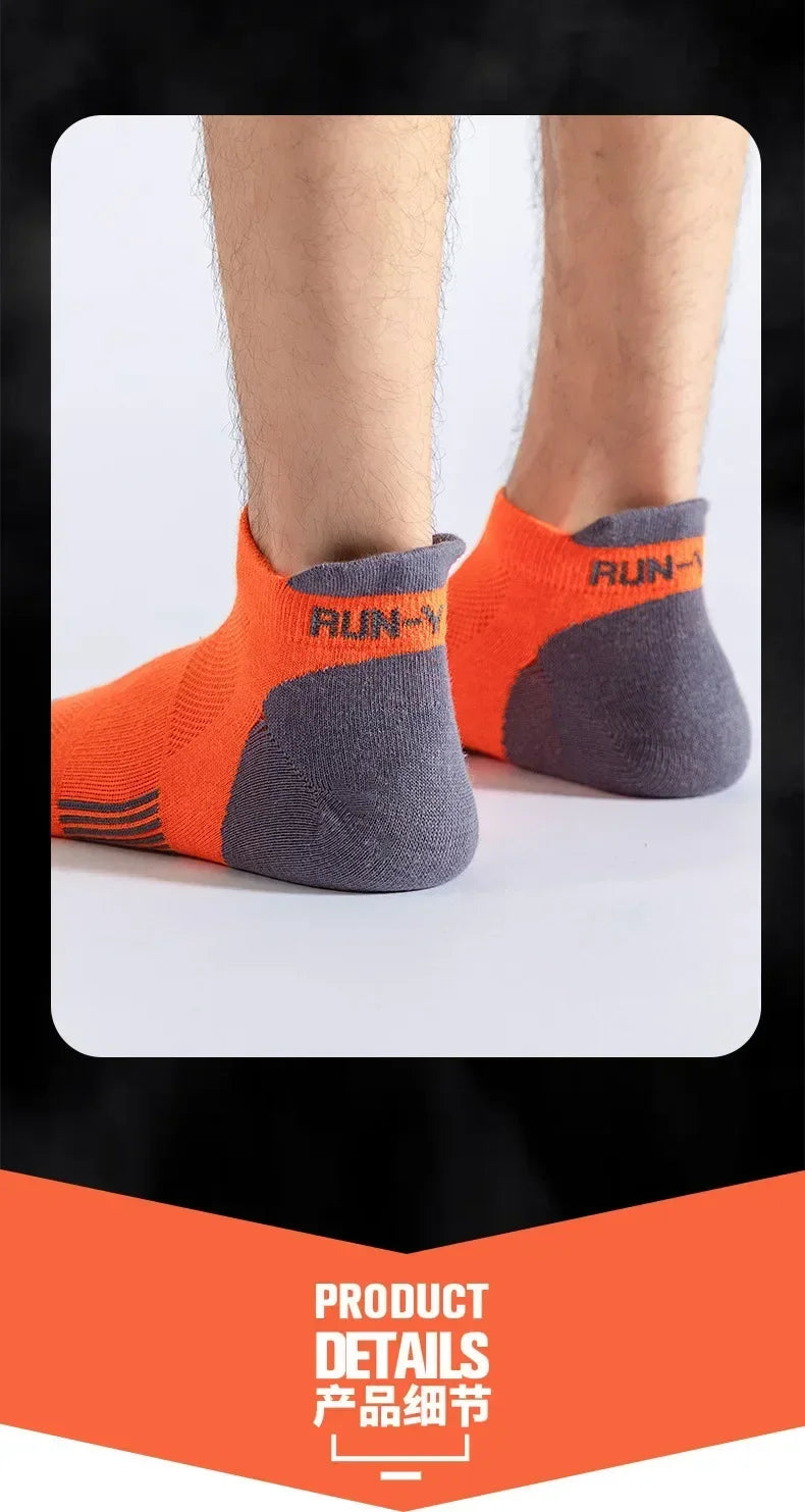 Running Socks Summer Fitness Sports Quick Drying Sweat Breathable Professional Marathon Running Socks Anti-friction Soft Socks