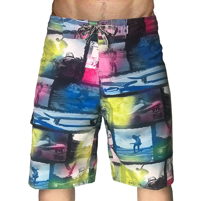 New Good quality brand new swimsuit summer swimsuit men's swimsuit   fast dry sexy men's swimming surf beach pants short pants
