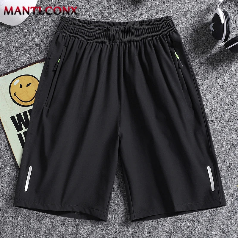 Men's Shorts Quick Dry Elastic Workout Short Pants Summer Casual Gym Fitness Training Running Sports Shorts Men Jogging Bottom