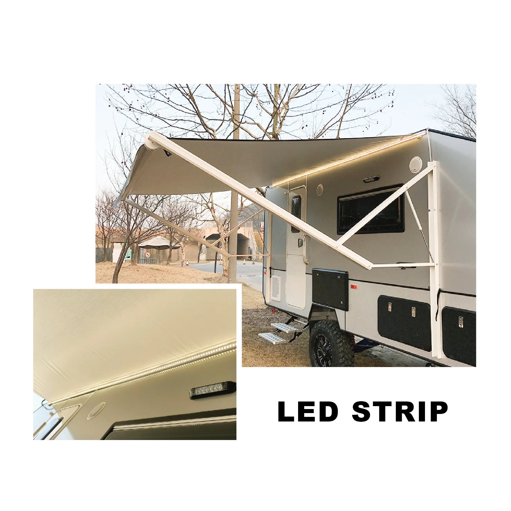 Caravans Awning Camper Trailer Awning Motorhom Camping Equipment Travel Equipments