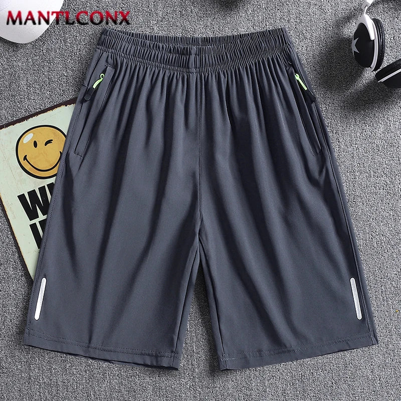 Men's Shorts Quick Dry Elastic Workout Short Pants Summer Casual Gym Fitness Training Running Sports Shorts Men Jogging Bottom
