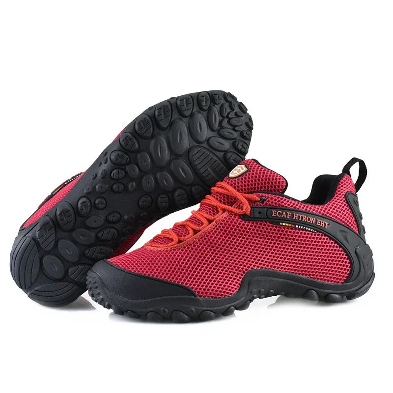 Hiking Shoes High Quality Mesh Anti Slip Lightweight Sneakers Outdoor Adventure Trekking Sport Shoe Women Men Marching Shoes