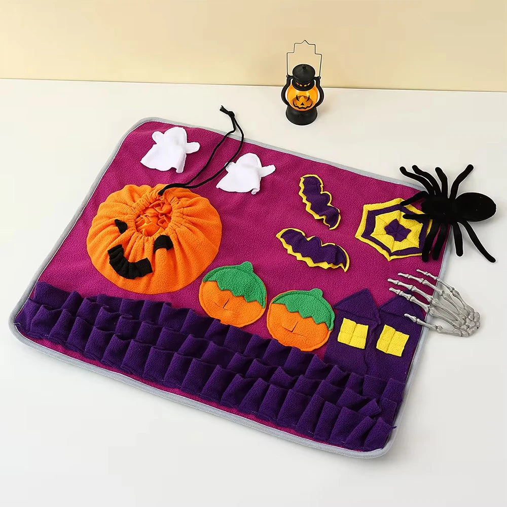 Pet Sniffing Training Mat Dog Intelligence Training Food Storage Blanket Bite Resistant Slow Feeding Mat Treats Pad Pet Toy