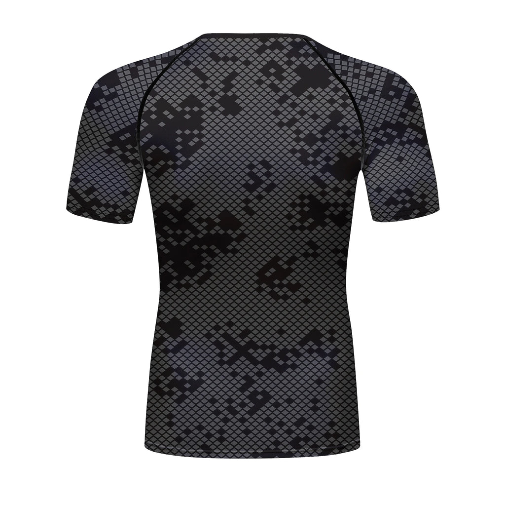 Cody Men Athletic Sportswear Compression Gym Fitness T-shirts Tight Boxing Jersey  jiu jitsu Bjj Rashguard Muay Thai Teeshirt 