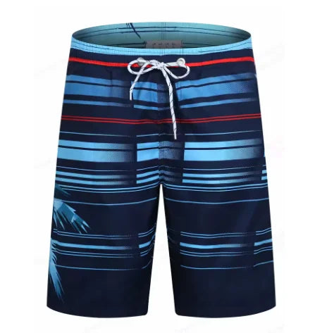 Summer Men's Swim Shorts5XL Swim Trunks Quick Dry Board Shorts Bathing Suit Breathable Drawstring With Pockets for Surfing Beach