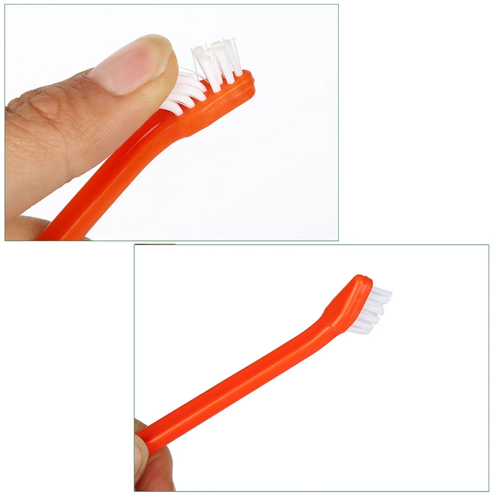 Pet Cat Dog Toothbrush Cleaning Brush for Teeth Cleaning Bad Breath Teeth Care Tool Tongue Cleaning Pet Accessories
