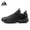 HIKEUP Non-slip Men Hiking Shoes Breathable Outdoor Wear Resistant Splashproof Climbing Men Sneaker Tourism Mountain Shoes