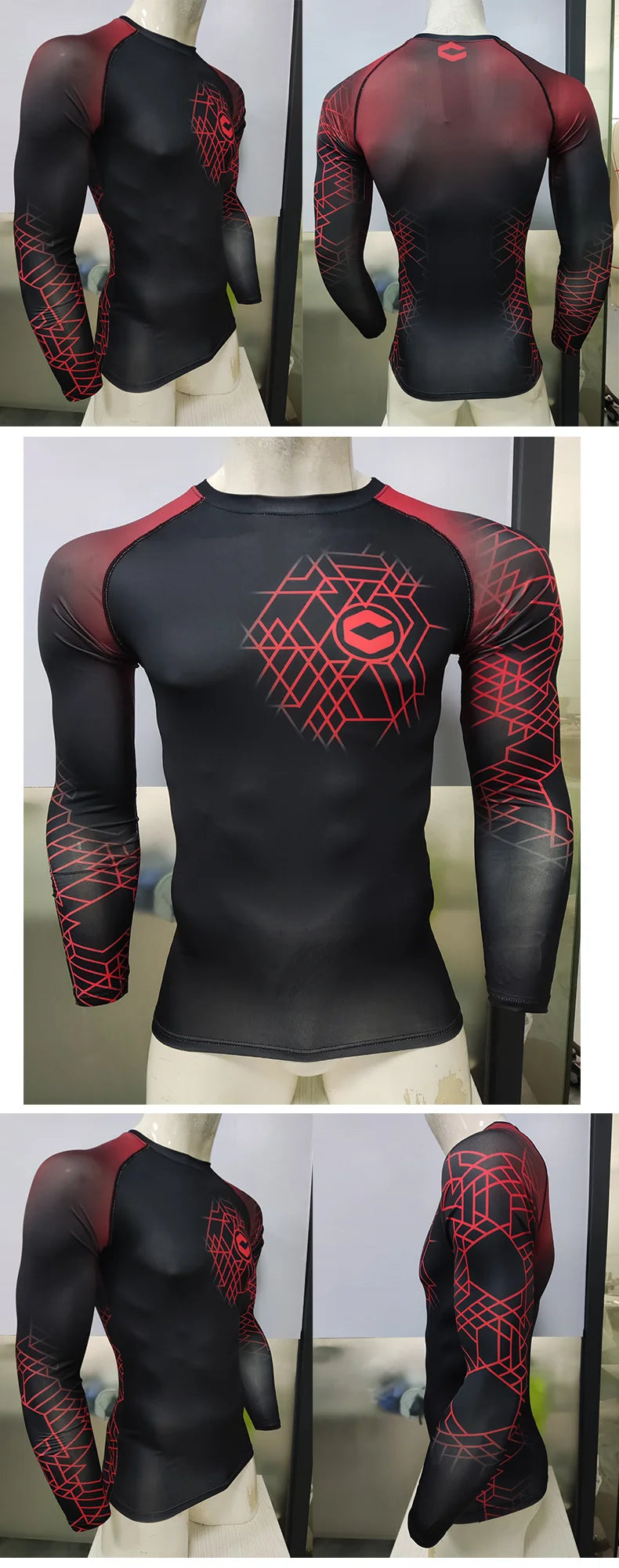 Cody Men Athletic Sportswear Compression Gym Fitness T-shirts Tight Boxing Jersey  jiu jitsu Bjj Rashguard Muay Thai Teeshirt 