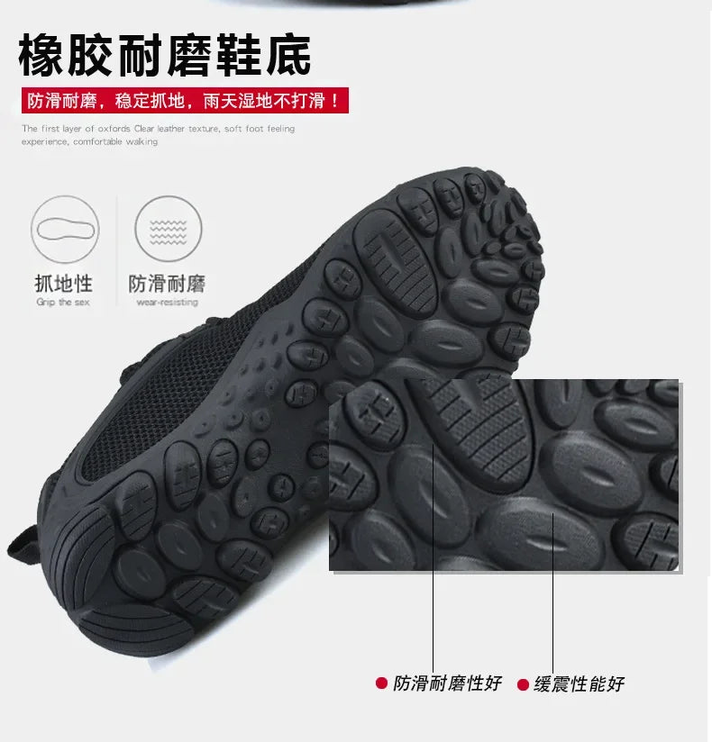 Hiking Shoes High Quality Mesh Anti Slip Lightweight Sneakers Outdoor Adventure Trekking Sport Shoe Women Men Marching Shoes