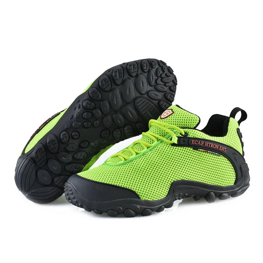 Hiking Shoes High Quality Mesh Anti Slip Lightweight Sneakers Outdoor Adventure Trekking Sport Shoe Women Men Marching Shoes