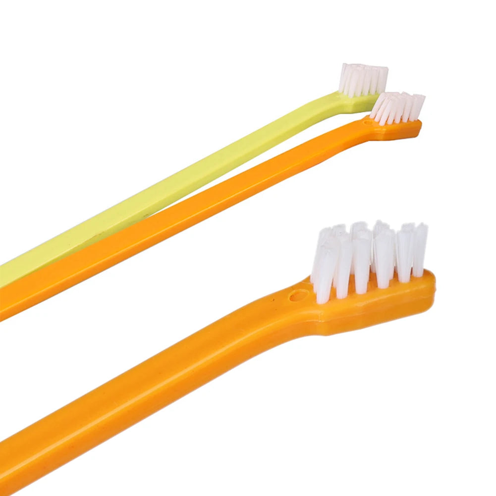 Pet Cat Dog Toothbrush Cleaning Brush for Teeth Cleaning Bad Breath Teeth Care Tool Tongue Cleaning Pet Accessories