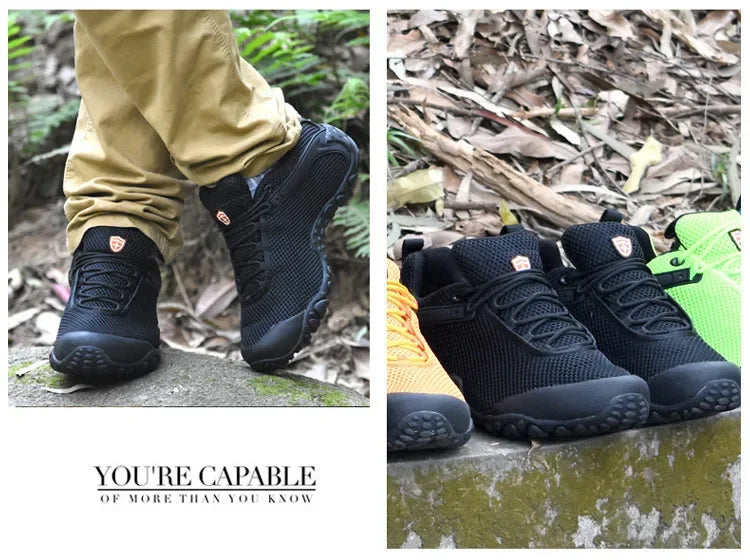 Hiking Shoes High Quality Mesh Anti Slip Lightweight Sneakers Outdoor Adventure Trekking Sport Shoe Women Men Marching Shoes