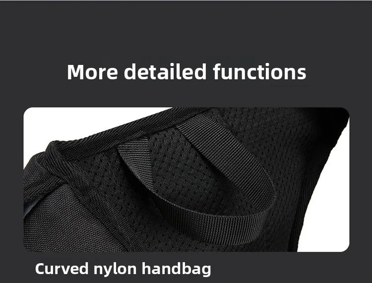 Motorcycle Backpack And Leg Bag Set for Men Hard Shell Multifunctional Riding Gear Outdoor Crossbody Chest Pack