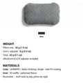 [HODRGEAR] Stuff Sack & Pillow UHMWPE Multifunctional Storage bag Outdoor Camping Headrest 53g Ultralight Hikers