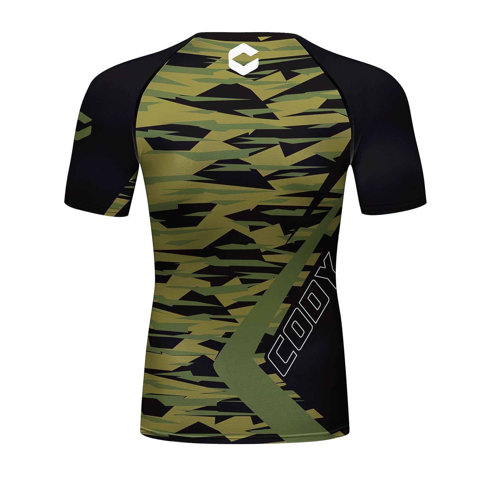 Cody Men Athletic Sportswear Compression Gym Fitness T-shirts Tight Boxing Jersey  jiu jitsu Bjj Rashguard Muay Thai Teeshirt 
