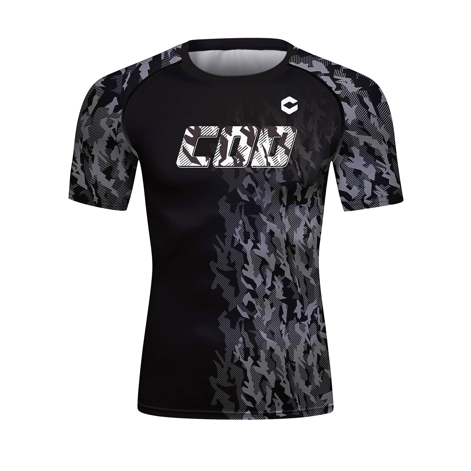 Cody Men Athletic Sportswear Compression Gym Fitness T-shirts Tight Boxing Jersey  jiu jitsu Bjj Rashguard Muay Thai Teeshirt 