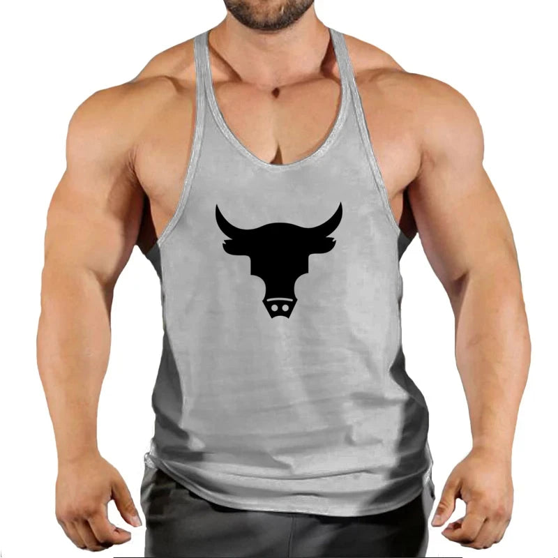Gym Shirt Gyms Man Workout Bodybuilding Men Sportswear Men's Clothes Tank Top Vest Clothing Muscle Singlet Fitness Undershirt