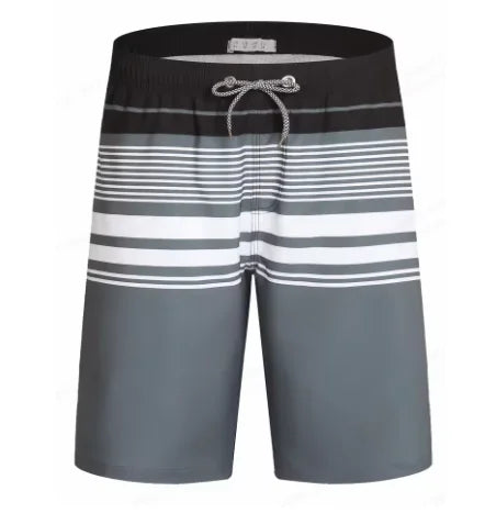 Summer Men's Swim Shorts5XL Swim Trunks Quick Dry Board Shorts Bathing Suit Breathable Drawstring With Pockets for Surfing Beach