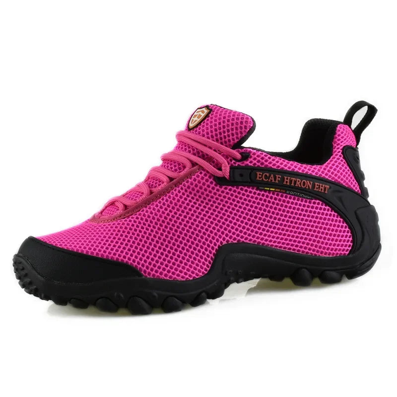 Hiking Shoes High Quality Mesh Anti Slip Lightweight Sneakers Outdoor Adventure Trekking Sport Shoe Women Men Marching Shoes