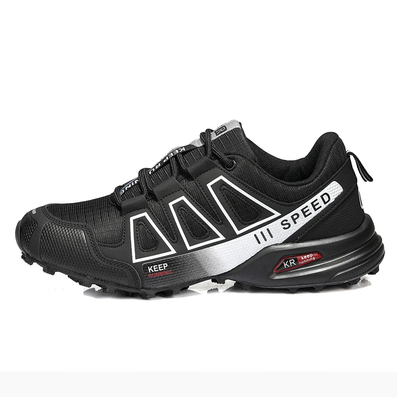 Hiking Shoes Men's Outdoor Rubber-Soled Non-Slip Tactical Training Shoes Lightweight Comfortable Hiking Travel Sports Shoes Men