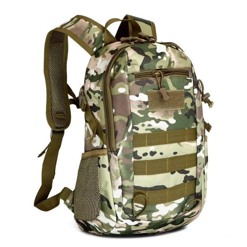 Lightweight 15L Outdoor Waterproof Tactical Backpack – Durable Military Gear for Men's Hiking, Camping & Hunting
