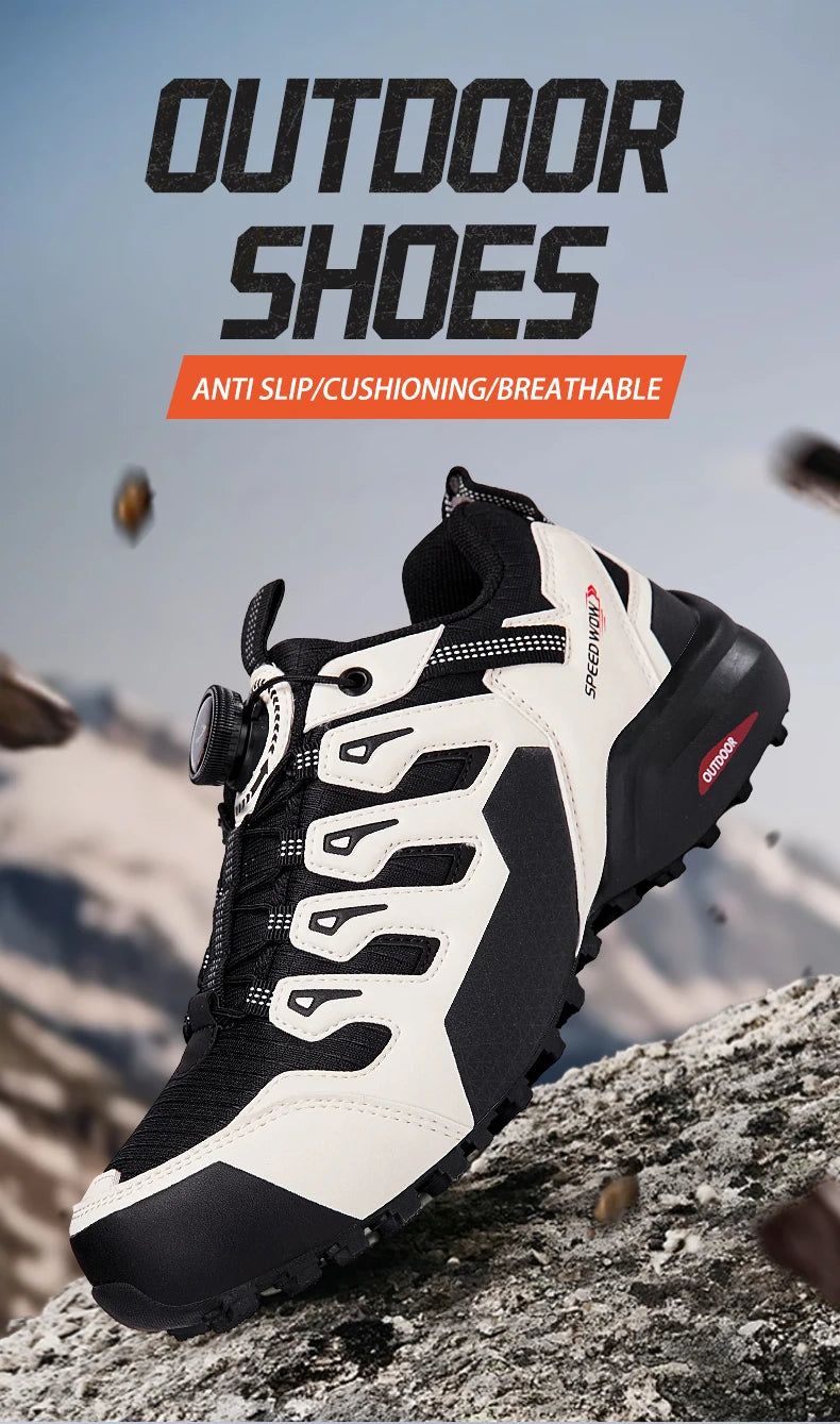 Hiking Shoes for Men Camping Running Walking Jogging Sneaker Boots Waterproof AntiI-Slip Sport Shoes Zapatos Hombre