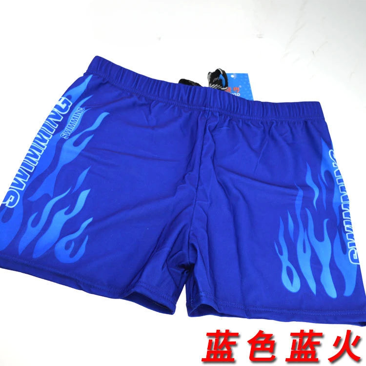 Men Swimwear Swimsuit Mens Swim Shorts Bathing Suit Swimming Pool Trunks Beach Briefs Flame Boxer Badpak maillot de bain homme