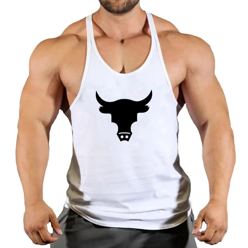 Gym Shirt Gyms Man Workout Bodybuilding Men Sportswear Men's Clothes Tank Top Vest Clothing Muscle Singlet Fitness Undershirt