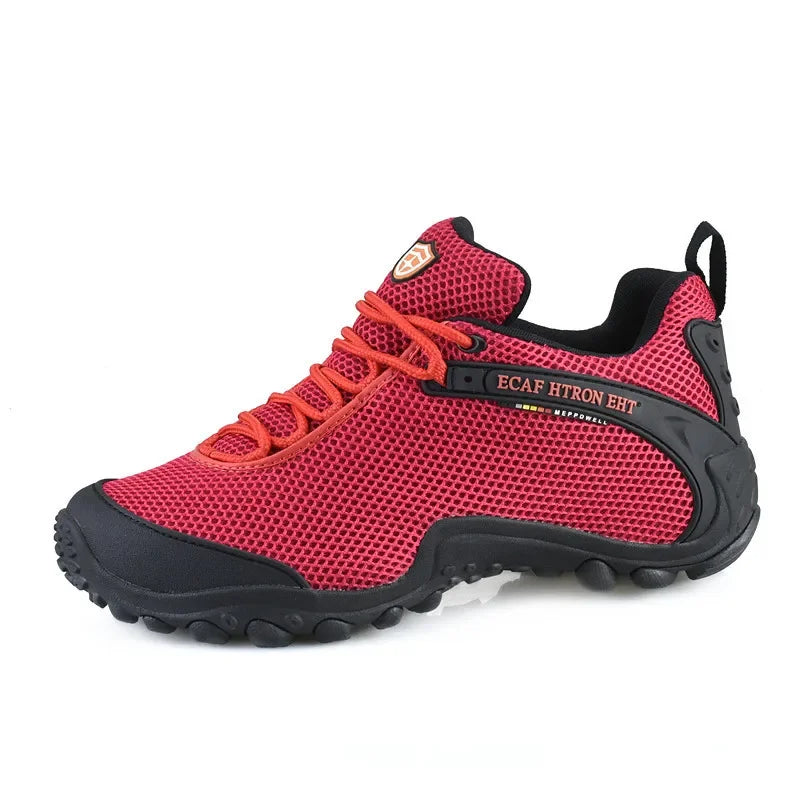 Hiking Shoes High Quality Mesh Anti Slip Lightweight Sneakers Outdoor Adventure Trekking Sport Shoe Women Men Marching Shoes