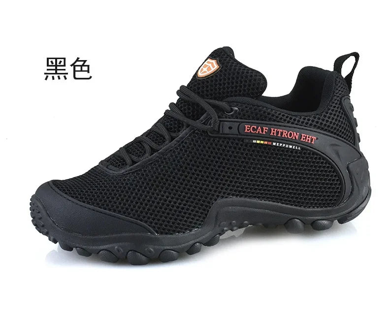 Hiking Shoes High Quality Mesh Anti Slip Lightweight Sneakers Outdoor Adventure Trekking Sport Shoe Women Men Marching Shoes