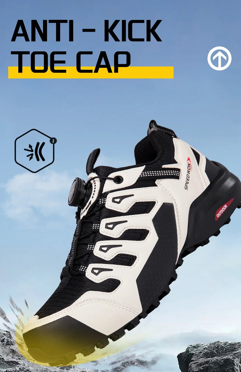 Hiking Shoes for Men Camping Running Walking Jogging Sneaker Boots Waterproof AntiI-Slip Sport Shoes Zapatos Hombre