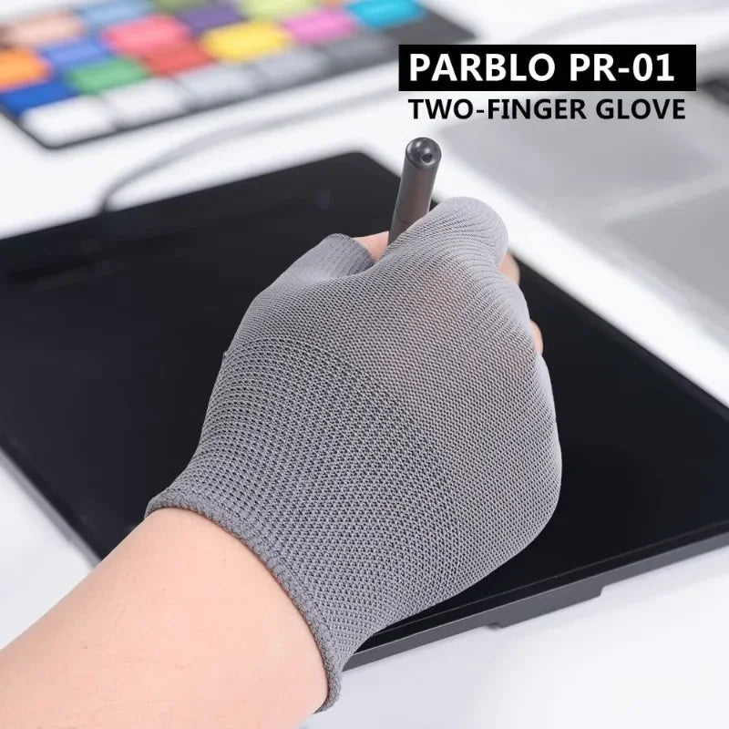 Non-slip Touchscreen Nylon Gloves Men Women Summer Outdoor Riding Sport Fitness Breathable Non-slip Sunscreen Half Finger Gloves