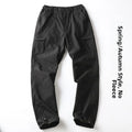 Outdoor Workwear Pants Men's Loose Fleece Lined Thick Soft  Hiking Mountain Climbing Windproof Waterproof Jacket Pants