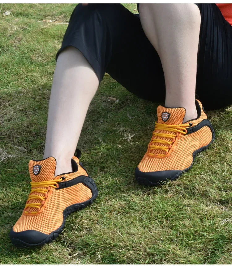 Hiking Shoes High Quality Mesh Anti Slip Lightweight Sneakers Outdoor Adventure Trekking Sport Shoe Women Men Marching Shoes