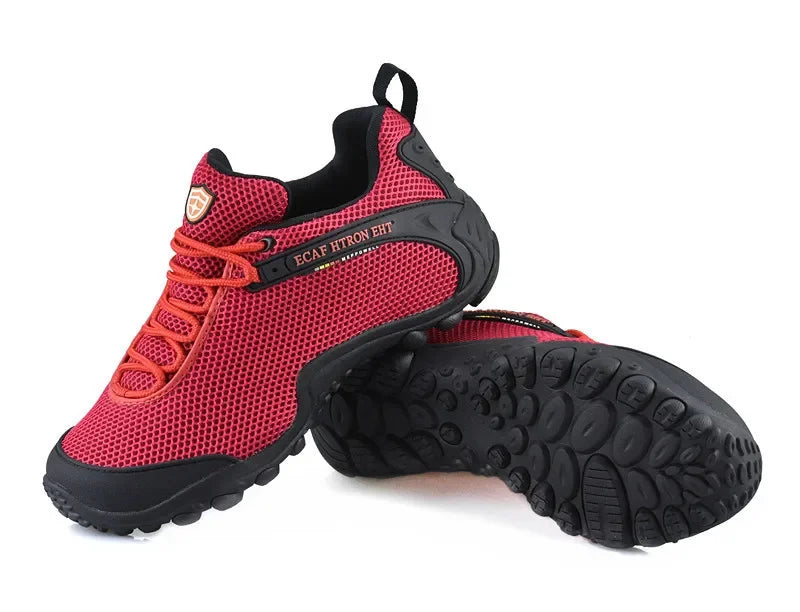 Hiking Shoes High Quality Mesh Anti Slip Lightweight Sneakers Outdoor Adventure Trekking Sport Shoe Women Men Marching Shoes