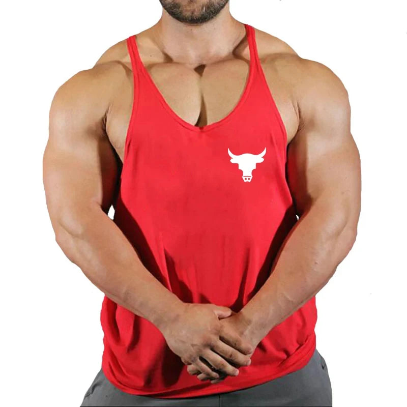 Gym Shirt Gyms Man Workout Bodybuilding Men Sportswear Men's Clothes Tank Top Vest Clothing Muscle Singlet Fitness Undershirt