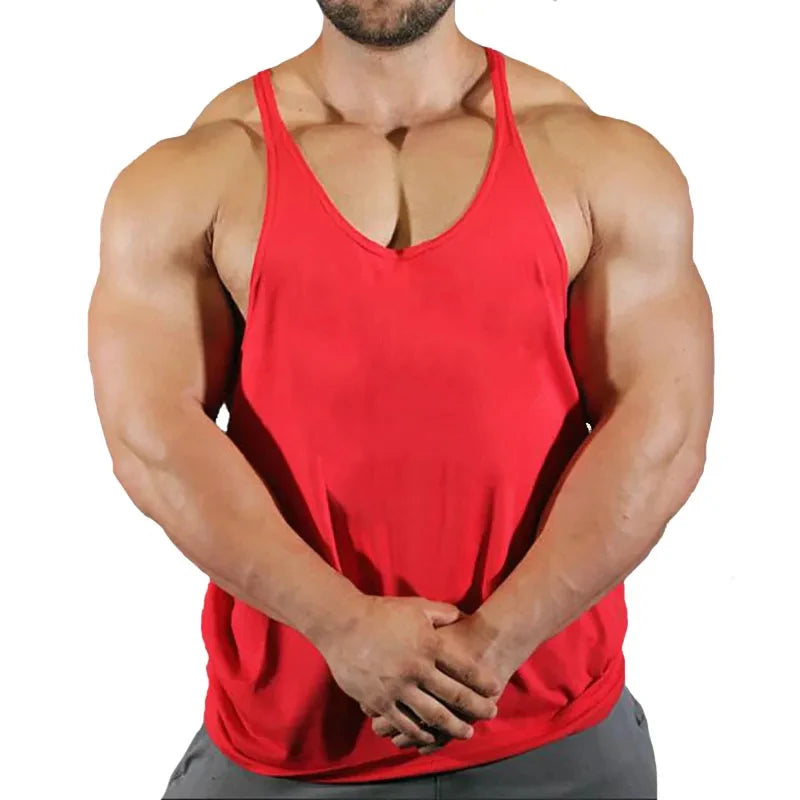 Gym Shirt Gyms Man Workout Bodybuilding Men Sportswear Men's Clothes Tank Top Vest Clothing Muscle Singlet Fitness Undershirt