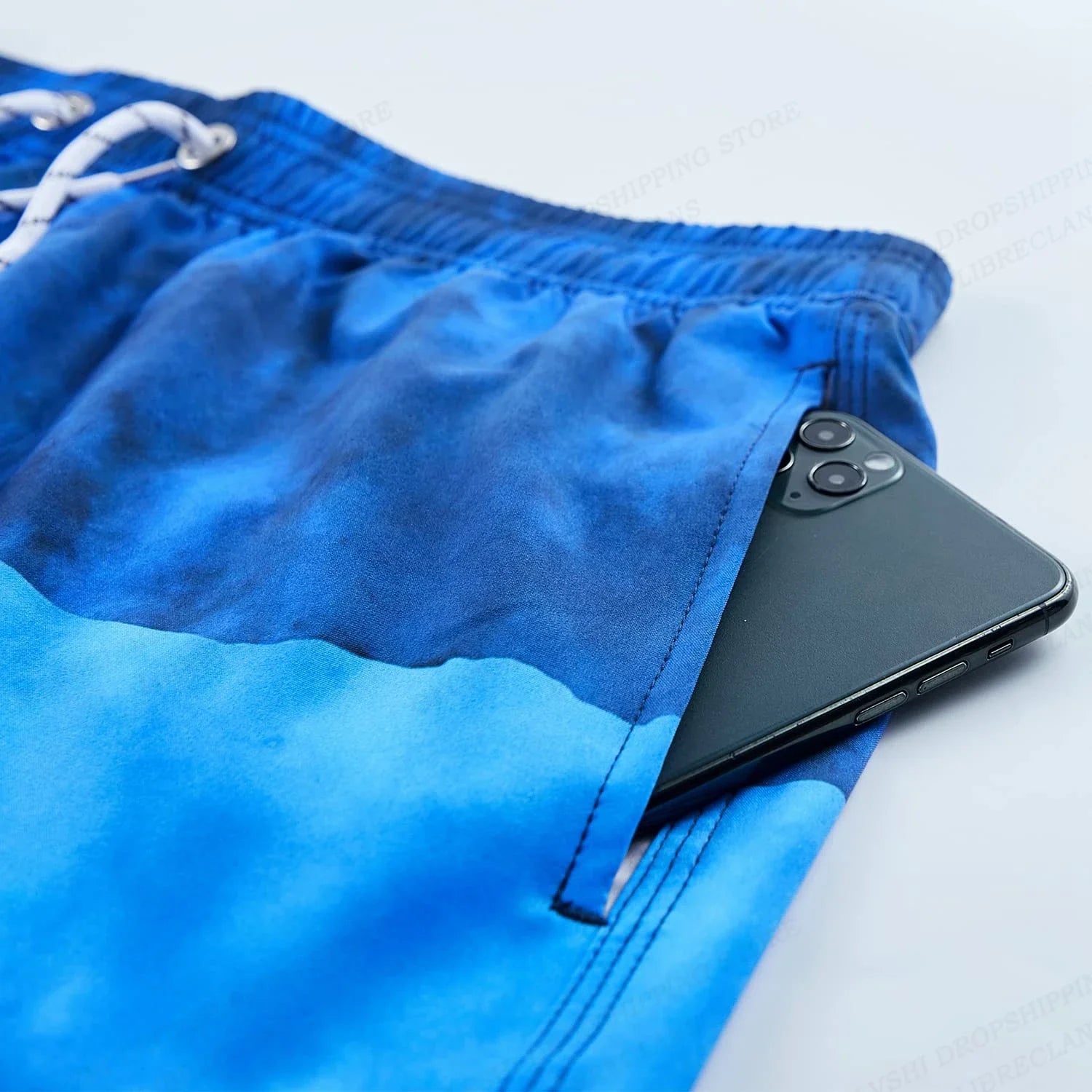Summer Men's Swim Shorts5XL Swim Trunks Quick Dry Board Shorts Bathing Suit Breathable Drawstring With Pockets for Surfing Beach