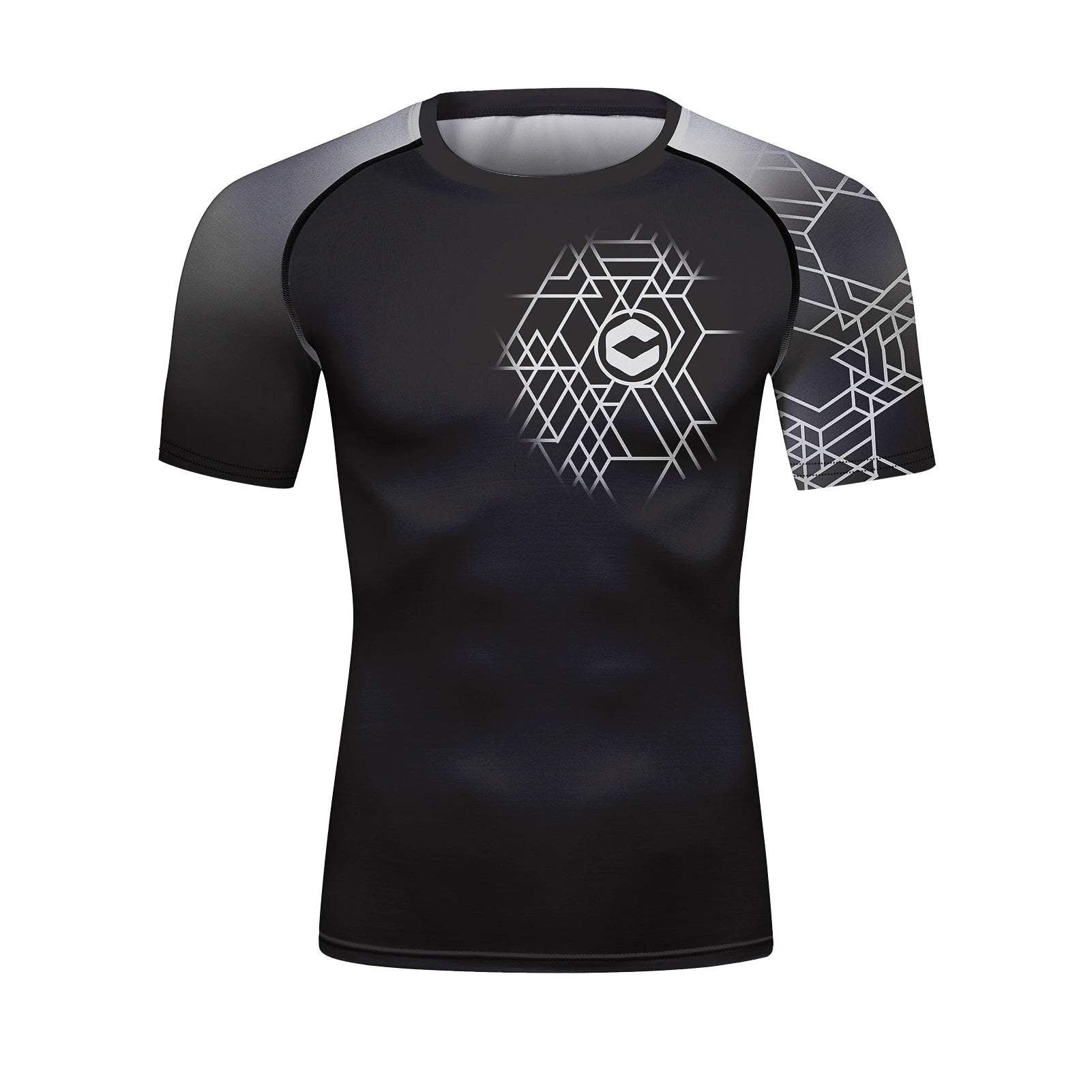 Cody Men Athletic Sportswear Compression Gym Fitness T-shirts Tight Boxing Jersey  jiu jitsu Bjj Rashguard Muay Thai Teeshirt 