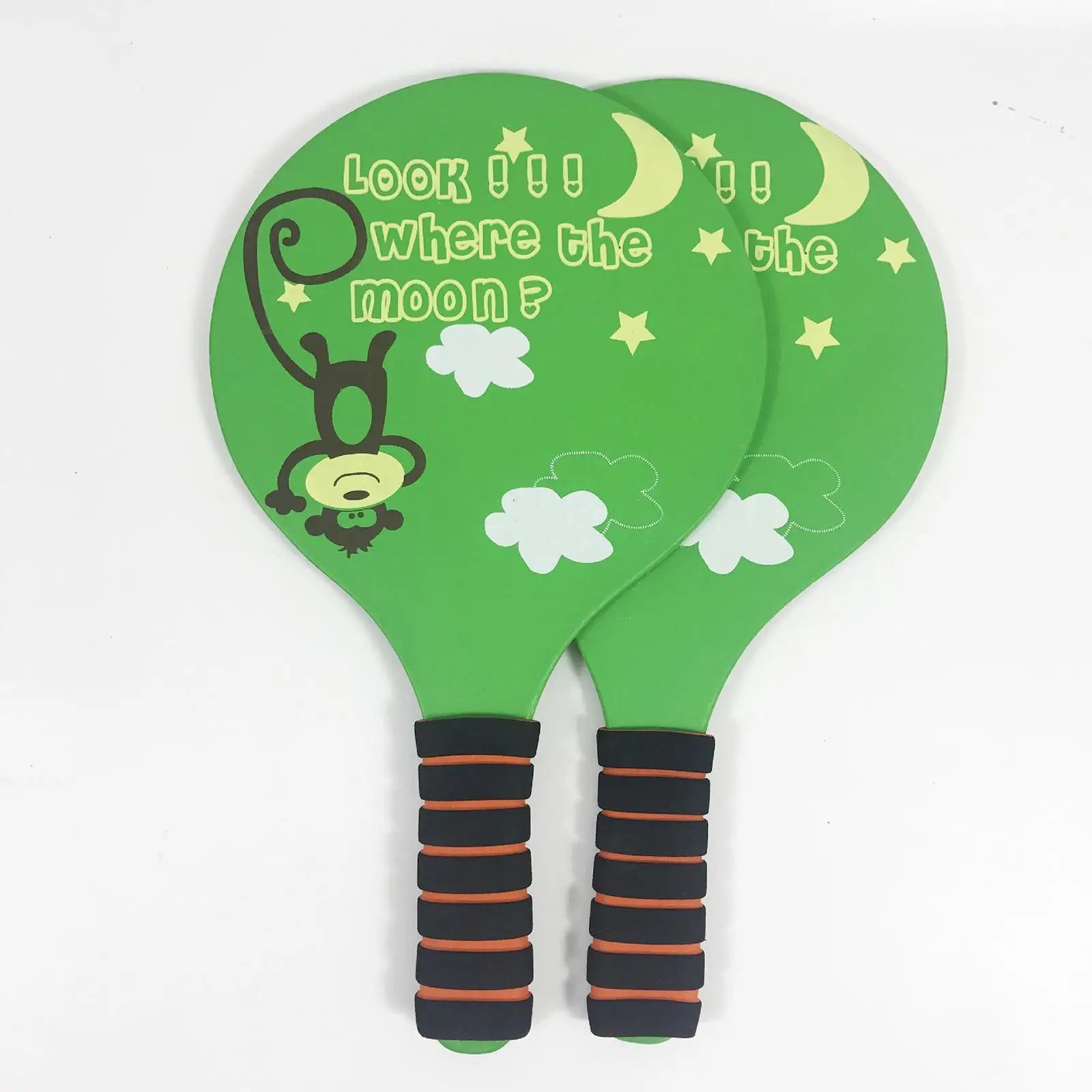 Beach Tennis Paddle, Wooden Beach Tennis Racket, Fitness Yard Beach Game Professional Badminton Racket Physical Exercise