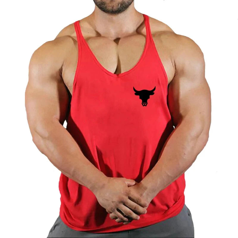 Gym Shirt Gyms Man Workout Bodybuilding Men Sportswear Men's Clothes Tank Top Vest Clothing Muscle Singlet Fitness Undershirt