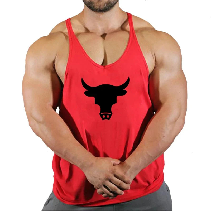 Gym Shirt Gyms Man Workout Bodybuilding Men Sportswear Men's Clothes Tank Top Vest Clothing Muscle Singlet Fitness Undershirt